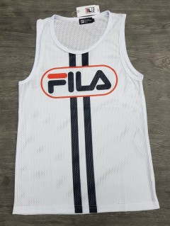FILA  Mens Top (WHITE) (MD) (M - L - XL) 
