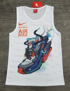 NIKE Mens Top (WHITE) (MD) (M - L - XL)