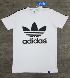 ADIDAS Mens T-Shirt (WHITE) (S - M - L - XL )