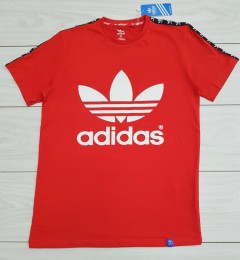 ADIDAS  Mens T-Shirt (RED) (S - M - L - XL ) 