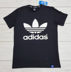 ADIDAS  Mens T-Shirt (BLACK) (S - M - L - XL )