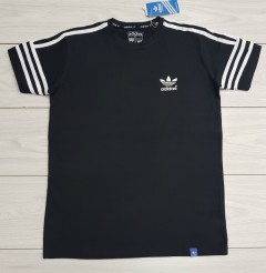 ADIDAS Mens T-Shirt (BLACK) (S - M - L - XL ) 