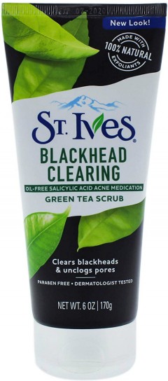 ST. IVES St. Ives Blackhead Clearing Green Tea Face Scrub 6 oz (mos)