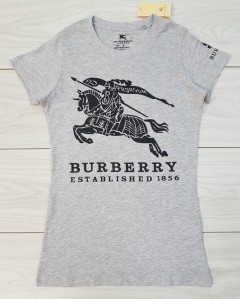 BURBERRY Ladies T-Shirt (GRAY) (S - M - L - XL) 