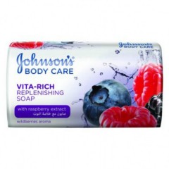 JOHNSONS Johnsonâ€™s Vita-Rich Replenishing Soap With Raspberry Extract 125g (mos)