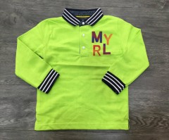 PM Boys Long Sleeved Shirt (PM) (3 to 9 Years)