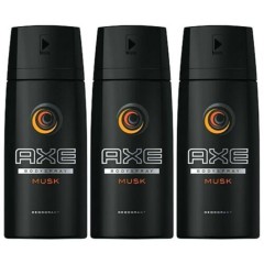 AXE 3pcs Axe Bodyspray for Men MUSK (MOS)