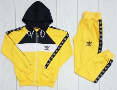 ADIDAS  Ladies Turkey Hoody Set (YELLOW) (S - M - L - XL)