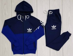 ADIDAS Ladies Turkey Hoody Set (NAVY - BLUE) (M)