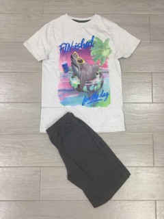 PM Boys T-Shirt And Shorts Set (PM) (7 to 14 Years)