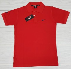 NIKE Mens Polo Shirt  (RED) (S - M - L - XL - XXL)