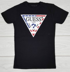 GUESS Mens T-Shirt (BLACK) (S - M - L - XL)