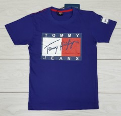 TOMMY HILFIGER Mens T-Shirt (BLUE) (S - M - L - XL)