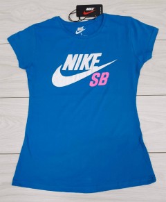 NIKE Ladies T-Shirt (BLUE) (S - M - L - XL)