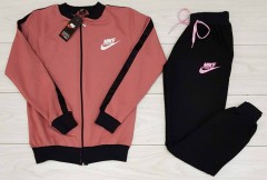 NIKE Mens Turkey 2 Pcs Sweatshirt + Pant (PINK - BLACK) (M - L - XL ) 