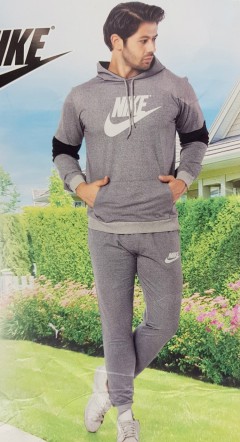NIKE Mens Turkey 2 Pcs Hoody + Pant (GRAY) (M - L - XL ) 