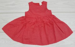 Girls Dress (RED) (12 Months to 3 Years)