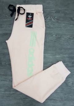 ADIDAS Ladies Pants ( LIGHT PINK) ( L)