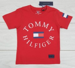 TOMMY HILFIGER Boys T-Shirt (RED) (2 to 14 Years)