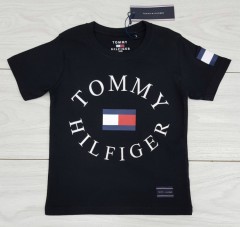 TOMMY HILFIGER Boys T-Shirt (BLACK) (2 to 14 Years)