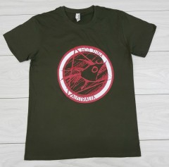 ALEX FOX Mens T-Shirt (GREEN) (S - M - XXL) 