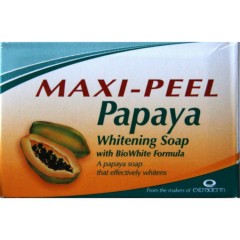 Maxi Peel papaya whitening soap(135g) (MA)