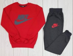 NIKE Ladies Turkey Full Sleeved Shirt And Pants (RED - DARK GRAY) (S - M - L - XL)