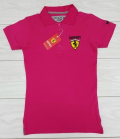 FERRARI Ladies T-Shirt (PINK) (S - M - L - XL)