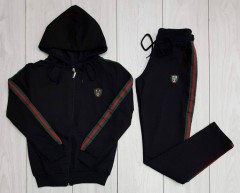 GUCCI Ladies Turkey 2 Pcs Hoody + Pant (BLACK) (S - M - L - XL)