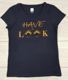 Ladies T-Shirt (BLACK) (38 to 40)