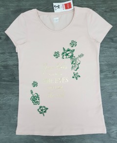 TISAIA Ladies T-Shirt (LIGHT PINK) (34 to 52)