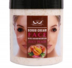 PRETTY COWRY Juicy Peach Face And Body Scrub Cream 500ML (MOS)