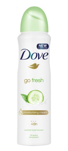 DOVE  Go Fresh Anti-Perspirant 150ml (MOS)