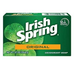 IRISH SPRING 3pcs Original Deodorant Bar Soap 104.8G (MOS)