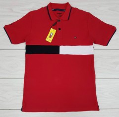 TOMMY HILFIGER Mens T-Shirt (RED) (M - L - XL) 
