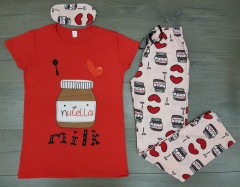 Turkey 3 Pcs Ladies Set (RED - PINK) (S - M - L - XL) 