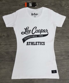 LEE COOPER Ladies T-Shirt (WHITE) (S - M - L - XL)
