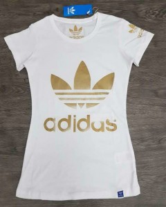 ADIDAS Ladies T-Shirt (WHITE) (S - M - L - XL) 