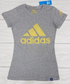 ADIDAS Ladies T-Shirt (GRAY) (S - M - L - XL)