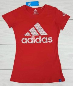 ADIDAS Ladies T-Shirt (RED) (S - M - L - XL)