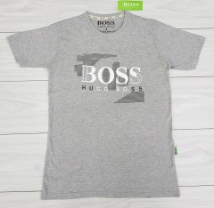 HUGO BOSS Mens T-Shirt (GRAY) (S - M - L )