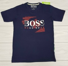 HUGO BOSS Mens T-Shirt (NAVY) (S - M - L - XL)
