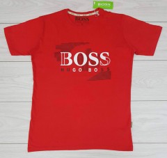 HUGO BOSS Mens T-Shirt (RED) (S - M - L - XL )
