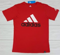 ADIDAS Mens T-Shirt (RED) (S - M - L - XL)