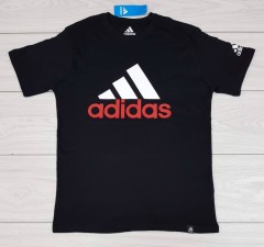 ADIDAS Mens T-Shirt (BLACK) (S - M - L - XL )