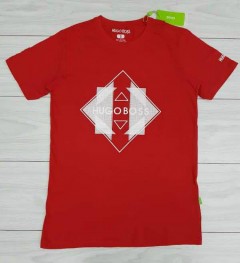 HUGO BOSS Mens T-Shirt (RED) (S - M - L )