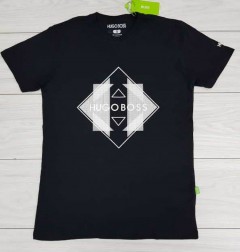 HUGO BOSS Mens T-Shirt (BLACK) (S - M - L - XL)