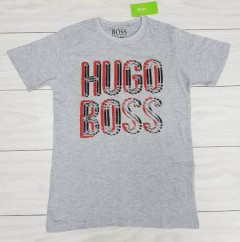 HUGO BOSS Mens T-Shirt (GRAY) (S - M - L - XL )