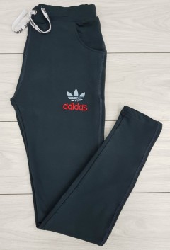 ADIDAS Ladies Pants (DARK GREEN) (L)