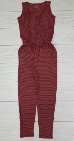 BASIC Ladies Damen - Jumpsuit (MAROON) (S - M - L)